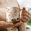 image:imageMaison d Hermine Coffee Mug with Handles Fine Bone China Mugs Pack of One Tea Cups for Hot Beverages Cappuccino Latte Home Restaurant Hotel Spring Summer Summer Floral  Cornflower 12 Ounce006  SousBois  SousBois