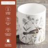 image:imageMaison d Hermine Coffee Mug with Handles Fine Bone China Mugs Pack of One Tea Cups for Hot Beverages Cappuccino Latte Home Restaurant Hotel Spring Summer Summer Floral  Cornflower 12 Ounce022  Meadow Florals  Brown Meadow Mornings