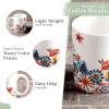image:imageMaison d Hermine Coffee Mug with Handles Fine Bone China Mugs Pack of One Tea Cups for Hot Beverages Cappuccino Latte Home Restaurant Hotel Spring Summer Summer Floral  Cornflower 12 Ounce021  Happy Florals  High Summer Its Summer
