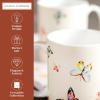 image:imageMaison d Hermine Coffee Mug with Handles Fine Bone China Mugs Pack of One Tea Cups for Hot Beverages Cappuccino Latte Home Restaurant Hotel Spring Summer Summer Floral  Cornflower 12 Ounce003  Botanical Fresh  Pack of 2