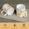 image:imageMaison d Hermine Coffee Mug with Handles Fine Bone China Mugs Pack of One Tea Cups for Hot Beverages Cappuccino Latte Home Restaurant Hotel Spring Summer Summer Floral  Cornflower 12 Ounce041  Ducklings In Spring  Pack of 2