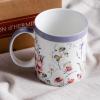 image:imageMaison d Hermine Coffee Mug with Handles Fine Bone China Mugs Pack of One Tea Cups for Hot Beverages Cappuccino Latte Home Restaurant Hotel Spring Summer Summer Floral  Cornflower 12 Ounce039  Summer Floral  Pack of 2