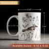 image:imageMaison d Hermine Coffee Mug with Handles Fine Bone China Mugs Pack of One Tea Cups for Hot Beverages Cappuccino Latte Home Restaurant Hotel Spring Summer Summer Floral  Cornflower 12 Ounce022  Meadow Florals  Brown Meadow Mornings