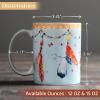 image:imageMaison d Hermine Coffee Mug with Handles Fine Bone China Mugs Pack of One Tea Cups for Hot Beverages Cappuccino Latte Home Restaurant Hotel Spring Summer Summer Floral  Cornflower 12 Ounce013  Ibiza  Blue  Festival
