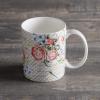 image:imageMaison d Hermine Coffee Mug with Handles Fine Bone China Mugs Pack of One Tea Cups for Hot Beverages Cappuccino Latte Home Restaurant Hotel Spring Summer Summer Floral  Cornflower 12 Ounce008  Champ De Mars  Dotty