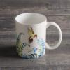 image:imageMaison d Hermine Coffee Mug with Handles Fine Bone China Mugs Pack of One Tea Cups for Hot Beverages Cappuccino Latte Home Restaurant Hotel Spring Summer Summer Floral  Cornflower 12 Ounce005  Tropiques  Hummingbird