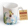 image:imageMaison d Hermine Coffee Mug with Handles Fine Bone China Mugs Pack of One Tea Cups for Hot Beverages Cappuccino Latte Home Restaurant Hotel Spring Summer Summer Floral  Cornflower 12 Ounce005  Tropiques  Hummingbird