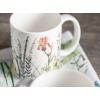 image:imageMaison d Hermine Coffee Mug with Handles Fine Bone China Mugs Pack of One Tea Cups for Hot Beverages Cappuccino Latte Home Restaurant Hotel Spring Summer Summer Floral  Cornflower 12 Ounce001  Fleurs De Mai  Pack of 2