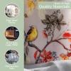 image:imageMaison d Hermine Coffee Mug with Handles Fine Bone China Mugs Pack of One Tea Cups for Hot Beverages Cappuccino Latte Home Restaurant Hotel Spring Summer Summer Floral  Cornflower 12 Ounce037  Equinoxe  Grey Passerine