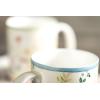 image:imageMaison d Hermine Coffee Mug with Handles Fine Bone China Mugs Pack of One Tea Cups for Hot Beverages Cappuccino Latte Home Restaurant Hotel Spring Summer Summer Floral  Cornflower 12 Ounce002  Colmar  Blue