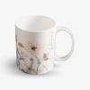image:imageMaison d Hermine Coffee Mug with Handles Fine Bone China Mugs Pack of One Tea Cups for Hot Beverages Cappuccino Latte Home Restaurant Hotel Spring Summer Summer Floral  Cornflower 12 Ounce020  Ice Florals  Romantic Morning