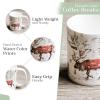 image:imageMaison d Hermine Coffee Mug with Handles Fine Bone China Mugs Pack of One Tea Cups for Hot Beverages Cappuccino Latte Home Restaurant Hotel Spring Summer Summer Floral  Cornflower 12 Ounce031  Christmas Tradition  Reindeer
