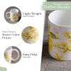 image:imageMaison d Hermine Coffee Mug with Handles Fine Bone China Mugs Pack of One Tea Cups for Hot Beverages Cappuccino Latte Home Restaurant Hotel Spring Summer Summer Floral  Cornflower 12 Ounce010  Candice  Helianthe