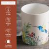 image:imageMaison d Hermine Coffee Mug with Handles Fine Bone China Mugs Pack of One Tea Cups for Hot Beverages Cappuccino Latte Home Restaurant Hotel Spring Summer Summer Floral  Cornflower 12 Ounce005  Tropiques  Hummingbird