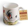 image:imageMaison d Hermine Coffee Mug with Handles Fine Bone China Mugs Pack of One Tea Cups for Hot Beverages Cappuccino Latte Home Restaurant Hotel Spring Summer Summer Floral  Cornflower 12 Ounce017  Campagne  Basse Cour
