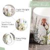 image:imageMaison d Hermine Coffee Mug with Handles Fine Bone China Mugs Pack of One Tea Cups for Hot Beverages Cappuccino Latte Home Restaurant Hotel Spring Summer Summer Floral  Cornflower 12 Ounce001  Fleurs De Mai  Prairie
