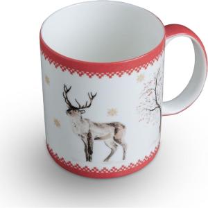 image:imageMaison d Hermine Coffee Mug with Handles Fine Bone China Mugs Pack of One Tea Cups for Hot Beverages Cappuccino Latte Home Restaurant Hotel Spring Summer Summer Floral  Cornflower 12 Ounce043  Rural Christmas  Gotaland