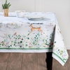 image:imageMaison d Hermine Table Cloth Rectangle Table 100 Cotton 70 x 140 Inches Fall Tablecloth Reusable Everyday Use for Thanksgiving Christmas Decorations Dining Farmhouse Party Snowy World