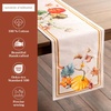 image:imageMaison d Hermine Table Runner 100 Cotton Double Layer Table Runners 72 inches Long for Thanksgiving Christmas Decorations Home Kitchen Dining Party Wedding Potiron 145 x 72