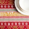 image:imageMaison d Hermine Table Cloth Rectangle Table 100 Cotton 60 x 120 Inches Fall Tablecloth Reusable Everyday Use for Thanksgiving Christmas Decorations Dining Farmhouse Party Sofia