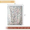 image:imageMaison d Hermine Throw Blanket for Couch Lightweight Soft Warm Breathable Cotton Throw Blankets for Bed Girls Boys Women Men Gifts Sofa Living Room Spring Summer Winter Mornings 50 X 60002  Hokuzai  Grey