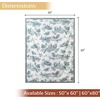 image:imageMaison d Hermine Throw Blanket for Couch Lightweight Soft Warm Breathable Cotton Throw Blankets for Bed Girls Boys Women Men Gifts Sofa Living Room Spring Summer Winter Mornings 50 X 60025  Trianon  Blue Surf