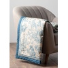 image:imageMaison d Hermine Throw Blanket for Couch Lightweight Soft Warm Breathable Cotton Throw Blankets for Bed Girls Boys Women Men Gifts Sofa Living Room Spring Summer Winter Mornings 50 X 60001  the Miller  Blue