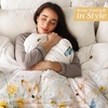 image:imageMaison d Hermine Throw Blanket for Couch Lightweight Soft Warm Breathable Cotton Throw Blankets for Bed Girls Boys Women Men Gifts Sofa Living Room Spring Summer Winter Mornings 50 X 60036  Easter Dew