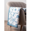 image:imageMaison d Hermine Throw Blanket for Couch Lightweight Soft Warm Breathable Cotton Throw Blankets for Bed Girls Boys Women Men Gifts Sofa Living Room Spring Summer Winter Mornings 50 X 60004  Bonobo  Blue
