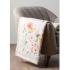 image:imageMaison d Hermine Throw Blanket for Couch Lightweight Soft Warm Breathable Cotton Throw Blankets for Bed Girls Boys Women Men Gifts Sofa Living Room Spring Summer Winter Mornings 50 X 60013  Ibiza  Beige