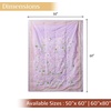 image:imageMaison d Hermine Throw Blanket for Couch Lightweight Soft Warm Breathable Cotton Throw Blankets for Bed Girls Boys Women Men Gifts Sofa Living Room Spring Summer Winter Mornings 50 X 60031  Magnolia Mornings