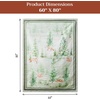 image:imageMaison d Hermine Throw Blanket for Couch Lightweight Soft Warm Breathable Cotton Throw Blankets for Bed Girls Boys Women Men Gifts Sofa Living Room Spring Summer Winter Mornings 50 X 60045  Winter Mornings