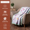 image:imageMaison d Hermine Throw Blanket for Couch Lightweight Soft Warm Breathable Cotton Throw Blankets for Bed Girls Boys Women Men Gifts Sofa Living Room Spring Summer Winter Mornings 50 X 60029  Summer Floral