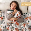 image:imageMaison d Hermine Throw Blanket for Couch Lightweight Soft Warm Breathable Cotton Throw Blankets for Bed Girls Boys Women Men Gifts Sofa Living Room Spring Summer Winter Mornings 50 X 60011  Dalida