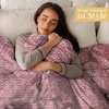 image:imageMaison d Hermine Throw Blanket for Couch Lightweight Soft Warm Breathable Cotton Throw Blankets for Bed Girls Boys Women Men Gifts Sofa Living Room Spring Summer Winter Mornings 50 X 60021  Fair Isle