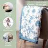 image:imageMaison d Hermine Throw Blanket for Couch Lightweight Soft Warm Breathable Cotton Throw Blankets for Bed Girls Boys Women Men Gifts Sofa Living Room Spring Summer Winter Mornings 50 X 60004  Bonobo  Blue