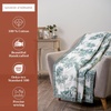 image:imageMaison d Hermine Throw Blanket for Couch Lightweight Soft Warm Breathable Cotton Throw Blankets for Bed Girls Boys Women Men Gifts Sofa Living Room Spring Summer Winter Mornings 50 X 60025  Trianon  Blue Surf