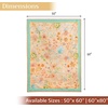 image:imageMaison d Hermine Throw Blanket for Couch Lightweight Soft Warm Breathable Cotton Throw Blankets for Bed Girls Boys Women Men Gifts Sofa Living Room Spring Summer Winter Mornings 50 X 60040  Luxury Loft  Peach