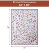 image:imageMaison d Hermine Throw Blanket for Couch Lightweight Soft Warm Breathable Cotton Throw Blankets for Bed Girls Boys Women Men Gifts Sofa Living Room Spring Summer Winter Mornings 50 X 60041  Chardon