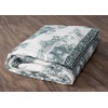 image:imageMaison d Hermine Throw Blanket for Couch Lightweight Soft Warm Breathable Cotton Throw Blankets for Bed Girls Boys Women Men Gifts Sofa Living Room Spring Summer Winter Mornings 50 X 60025  Trianon  Blue Surf