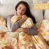 image:imageMaison d Hermine Throw Blanket for Couch Lightweight Soft Warm Breathable Cotton Throw Blankets for Bed Girls Boys Women Men Gifts Sofa Living Room Spring Summer Winter Mornings 50 X 60040  Luxury Loft  Peach