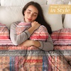 image:imageMaison d Hermine Throw Blanket for Couch Lightweight Soft Warm Breathable Cotton Throw Blankets for Bed Girls Boys Women Men Gifts Sofa Living Room Spring Summer Winter Mornings 50 X 60024  Ispahan
