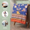 image:imageMaison d Hermine Throw Blanket for Couch Lightweight Soft Warm Breathable Cotton Throw Blankets for Bed Girls Boys Women Men Gifts Sofa Living Room Spring Summer Winter Mornings 50 X 60019  Kelim  Infinity