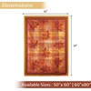 image:imageMaison d Hermine Throw Blanket for Couch Lightweight Soft Warm Breathable Cotton Throw Blankets for Bed Girls Boys Women Men Gifts Sofa Living Room Spring Summer Winter Mornings 50 X 60037  Thanksgiving Tartan