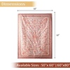 image:imageMaison d Hermine Throw Blanket for Couch Lightweight Soft Warm Breathable Cotton Throw Blankets for Bed Girls Boys Women Men Gifts Sofa Living Room Spring Summer Winter Mornings 50 X 60007  Cachemire