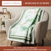 image:imageMaison d Hermine Throw Blanket for Couch Lightweight Soft Warm Breathable Cotton Throw Blankets for Bed Girls Boys Women Men Gifts Sofa Living Room Spring Summer Winter Mornings 50 X 60045  Winter Mornings