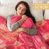 image:imageMaison d Hermine Throw Blanket for Couch Lightweight Soft Warm Breathable Cotton Throw Blankets for Bed Girls Boys Women Men Gifts Sofa Living Room Spring Summer Winter Mornings 50 X 60017  Versailles