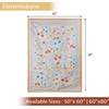 image:imageMaison d Hermine Throw Blanket for Couch Lightweight Soft Warm Breathable Cotton Throw Blankets for Bed Girls Boys Women Men Gifts Sofa Living Room Spring Summer Winter Mornings 50 X 60038  Summer Whisper
