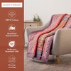 image:imageMaison d Hermine Throw Blanket for Couch Lightweight Soft Warm Breathable Cotton Throw Blankets for Bed Girls Boys Women Men Gifts Sofa Living Room Spring Summer Winter Mornings 50 X 60024  Ispahan