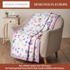 image:imageMaison d Hermine Throw Blanket for Couch Lightweight Soft Warm Breathable Cotton Throw Blankets for Bed Girls Boys Women Men Gifts Sofa Living Room Spring Summer Winter Mornings 50 X 60041  Chardon